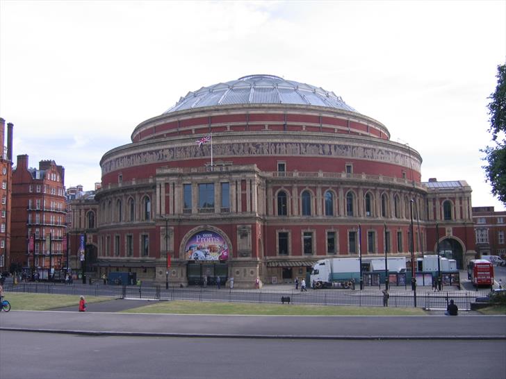 Royal Albert Hall as seen from Albert Memorial