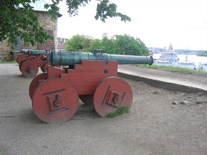 Akershus Fortress cannons