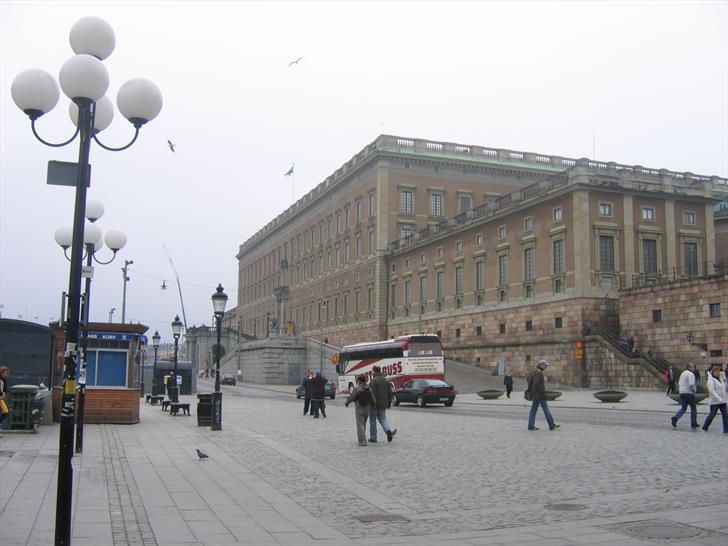 Stockholm Royal Palace from Slottskajen