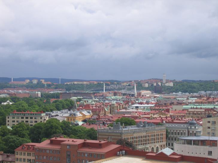 Gothenburg stadium from Skansen Kronan Gothenburg stadium from Skansen Kronan