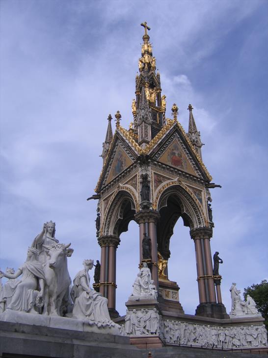 Albert Memorial Europe sculpture