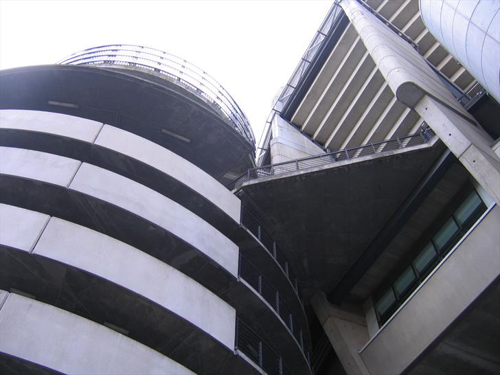 Santiago Bernabeu Stadium corner