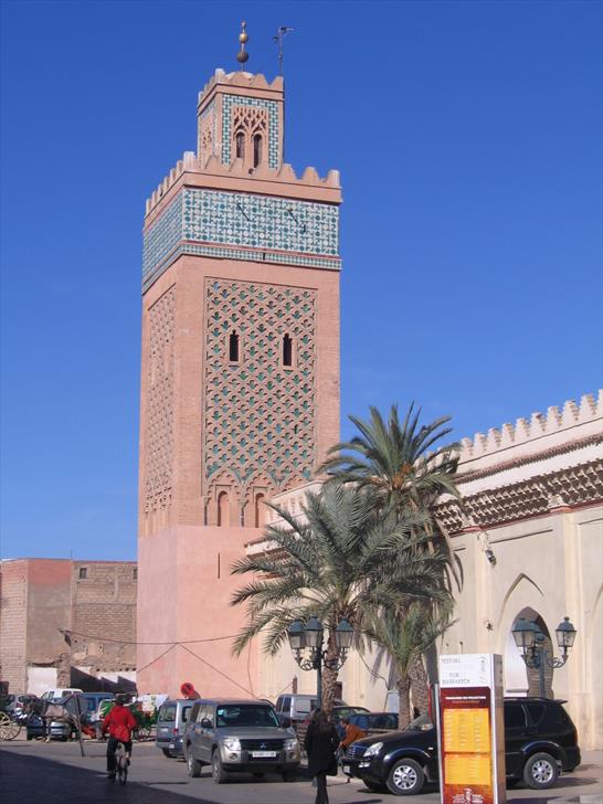 Kasbah Mosque minaret
