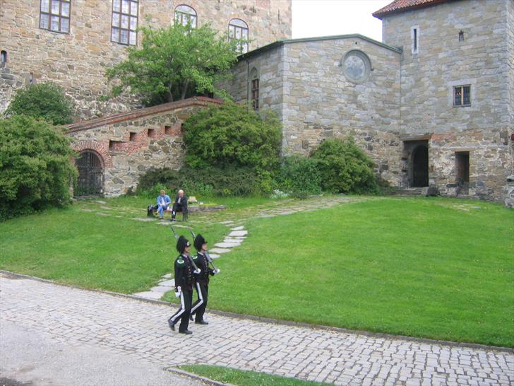 Akershus Fortress guards