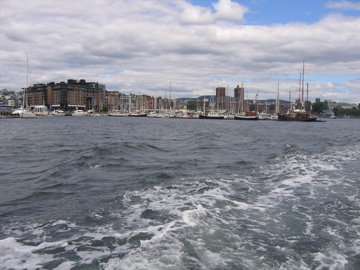 Oslo Harbour in the distance Oslo Harbour in the distance