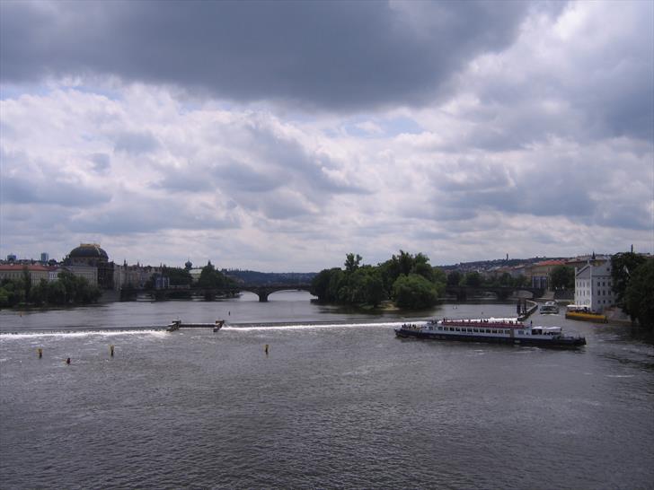 National Theatre and Legion Bridge from Charles Bridge