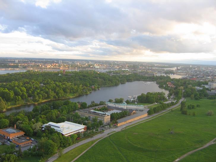 View from Kaknästornet