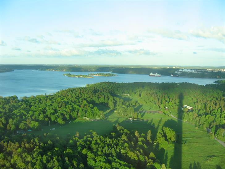 View from Kaknästornet