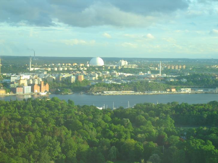 View from Kaknästornet