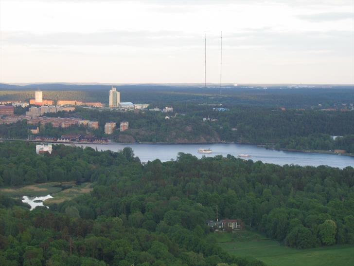 View from Kaknästornet