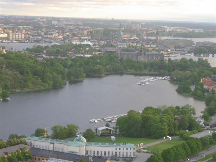 View from Kaknästornet