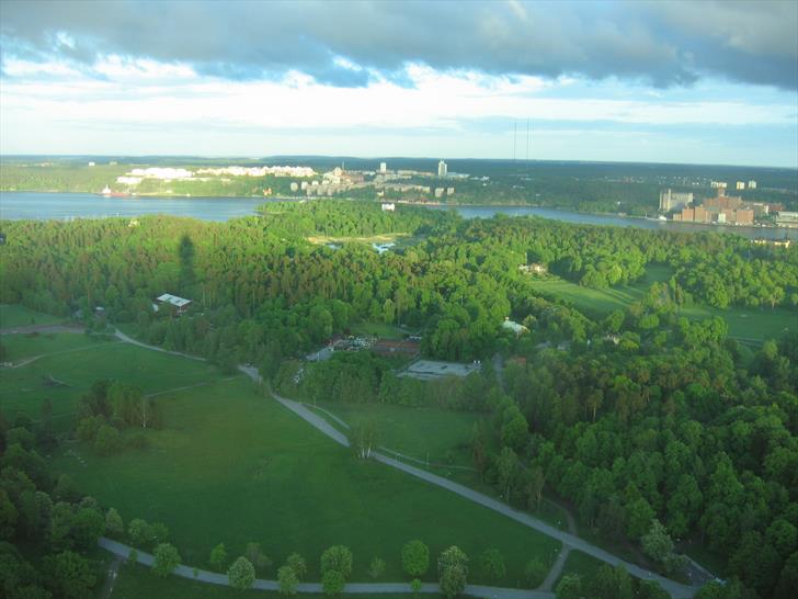 View from Kaknästornet