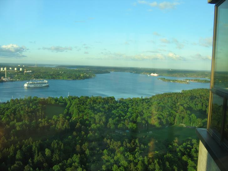View from Kaknästornet