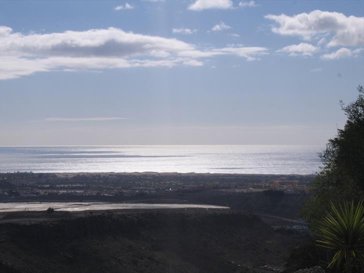 Playa del Inglés and Maspalomas from Montaña la Data Playa del Inglés and Maspalomas from Montaña la Data