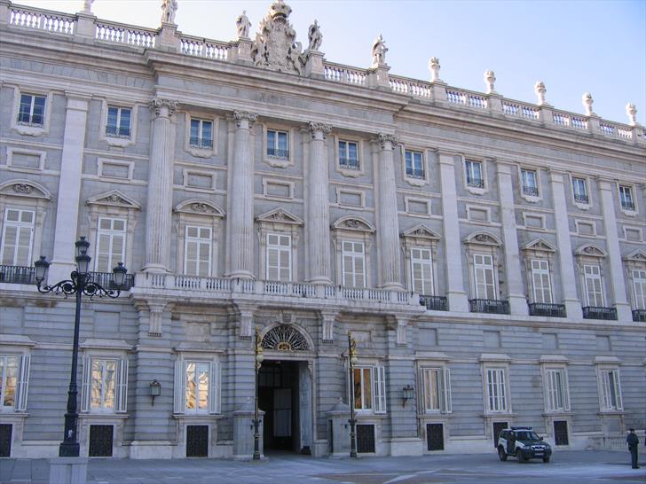 Madrid Royal Palace, Calle de Bailen Madrid Royal Palace, Calle de Bailen