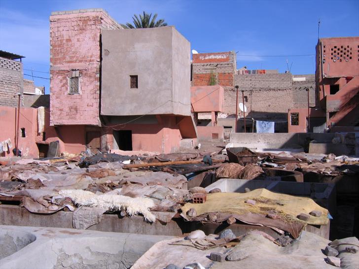 Tanneries, Marrakech Medina Tanneries, Marrakech Medina