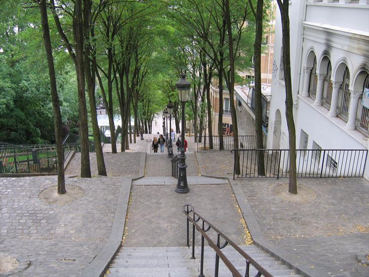 Montmartre Funicular, Paris Montmartre Funicular, Paris