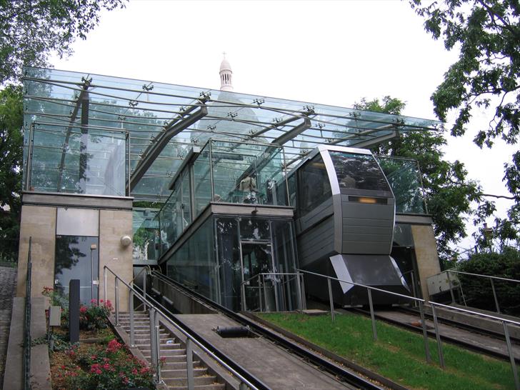 Montmartre Funicular, Paris Montmartre Funicular, Paris