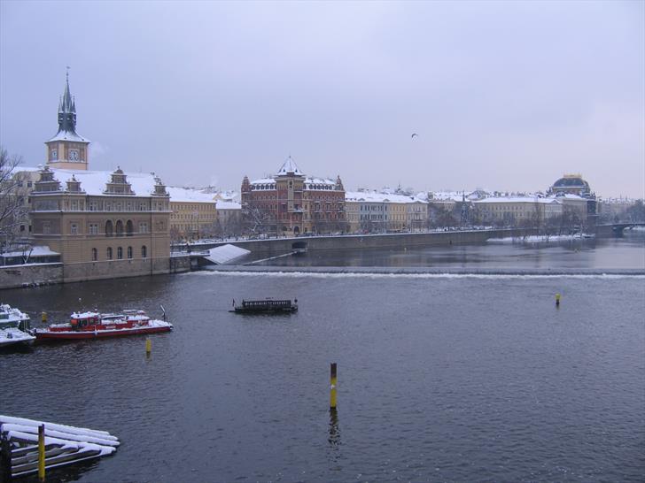Smetana Embankment and National Theatre Smetana Embankment and National Theatre