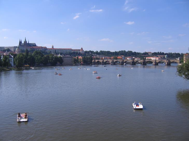 Prague boat rentals near Charles Bridge Prague boat rentals and Charles Bridge