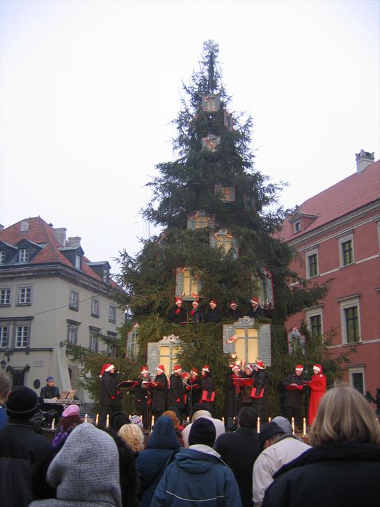 Christmas concert at Plac Zamkowy Christmas concert at Plac Zamkowy